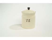 Te, Coffi & Siwgr Nain / Tea, Coffee & Sugar Granny's Cannisters (Cream)